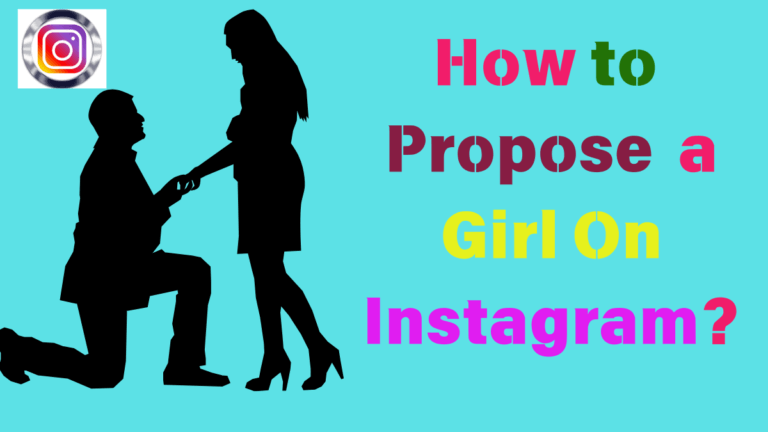 how to propose a girl on instagram