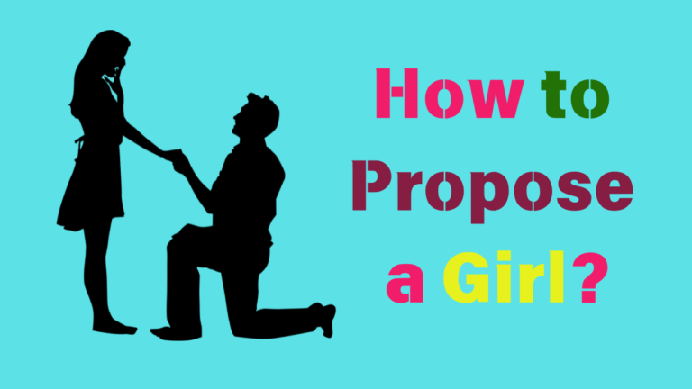 how to propose a girl