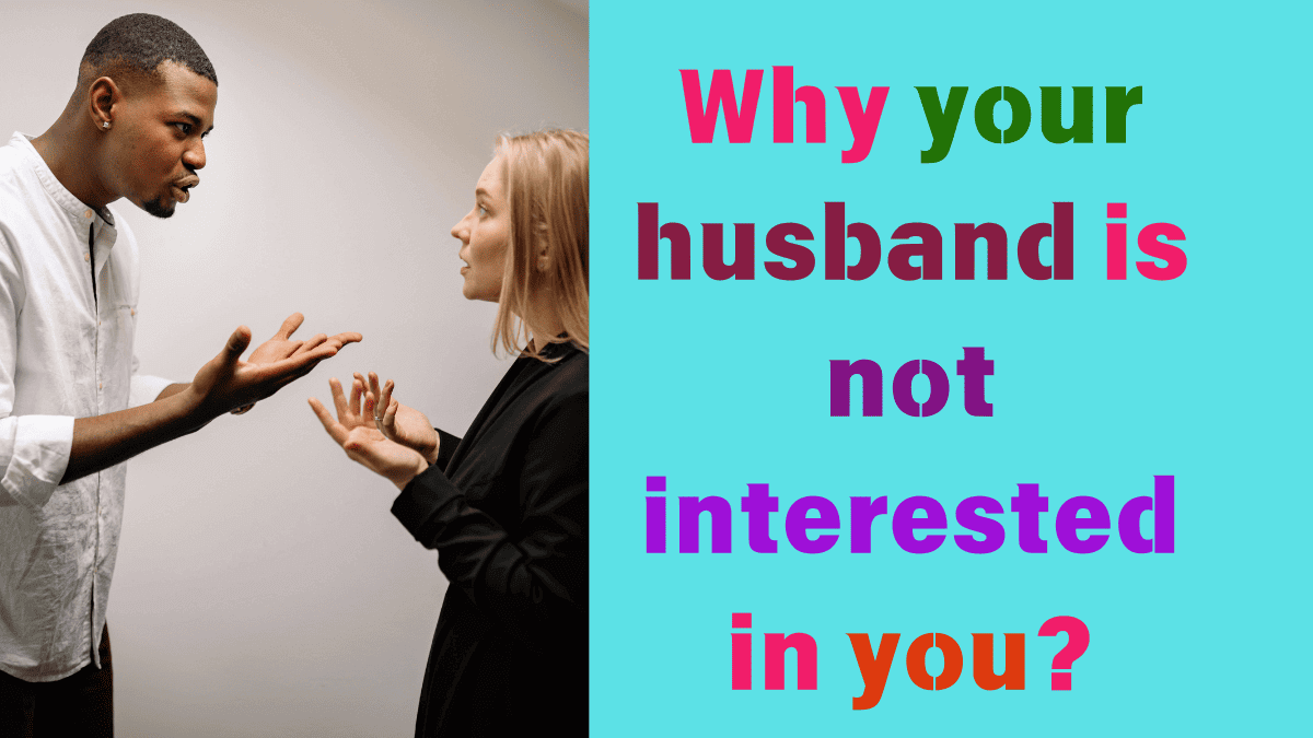 signs of husband not interested in wife